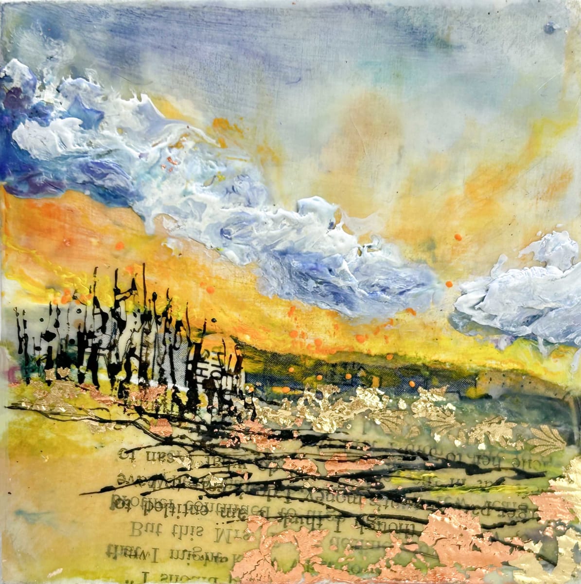 Looming Clouds by Diane Larouche Ellard 