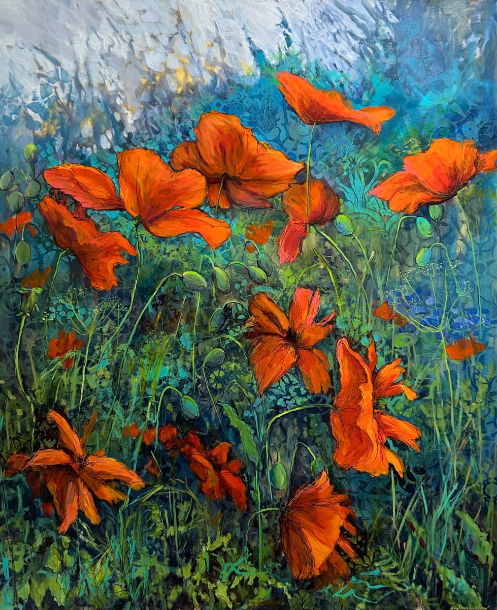 Poppy Divas by Diane Larouche Ellard 