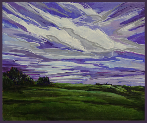 Prairie Light Show by Diane Larouche Ellard, Image 1.