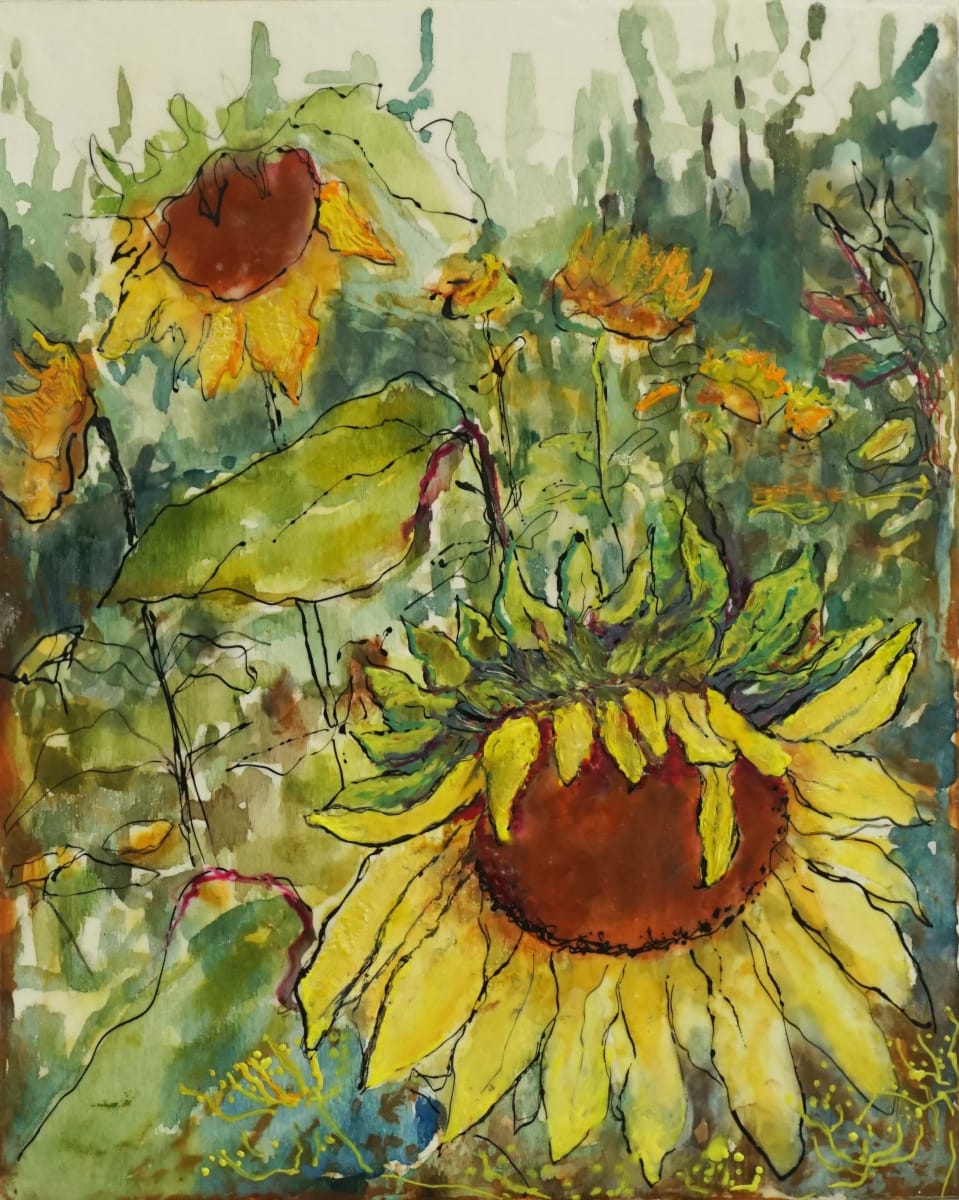 Sunflowers by Diane Larouche Ellard 