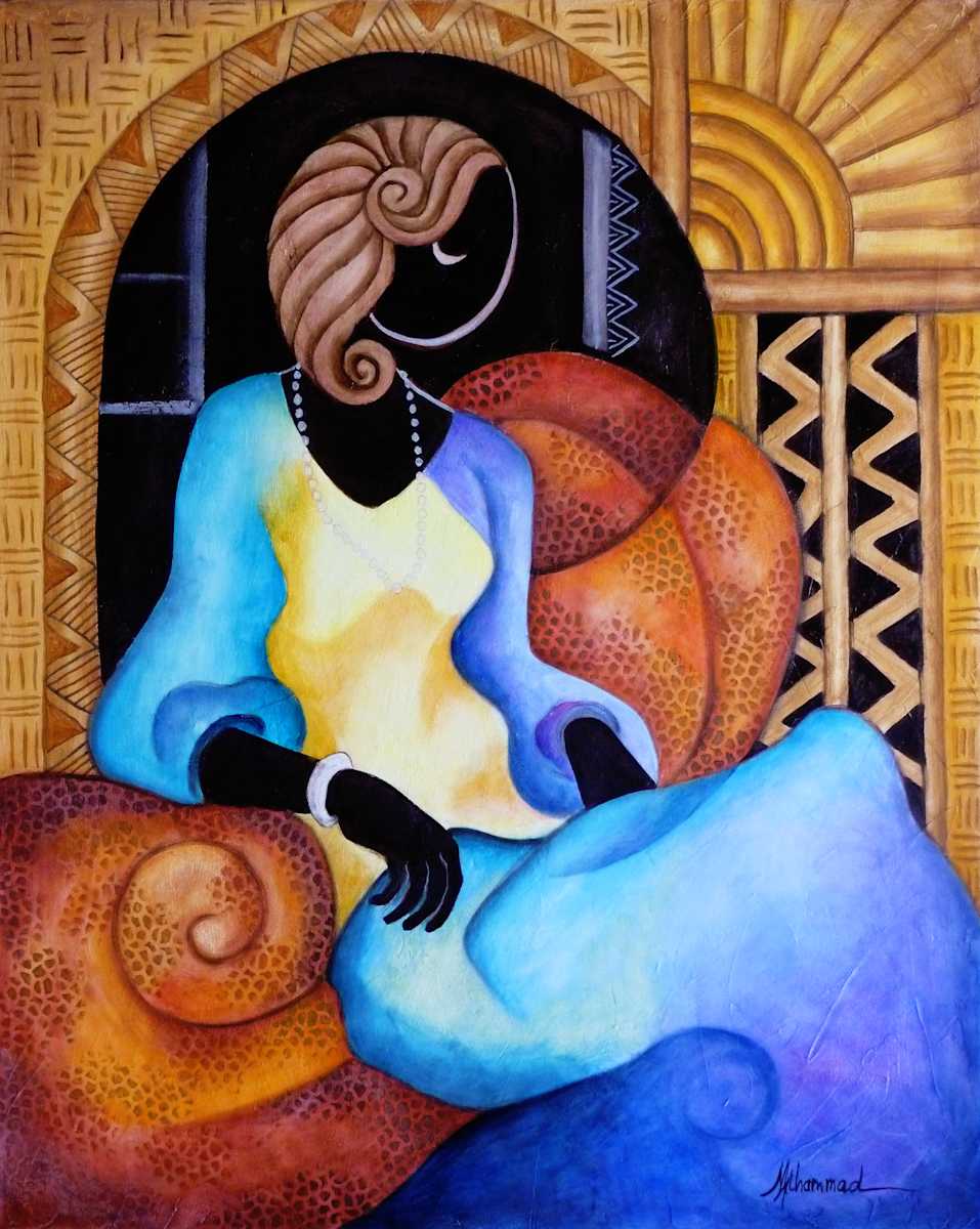 Elegant Lady 1 by Marcella Hayes Muhammad, Image 1.