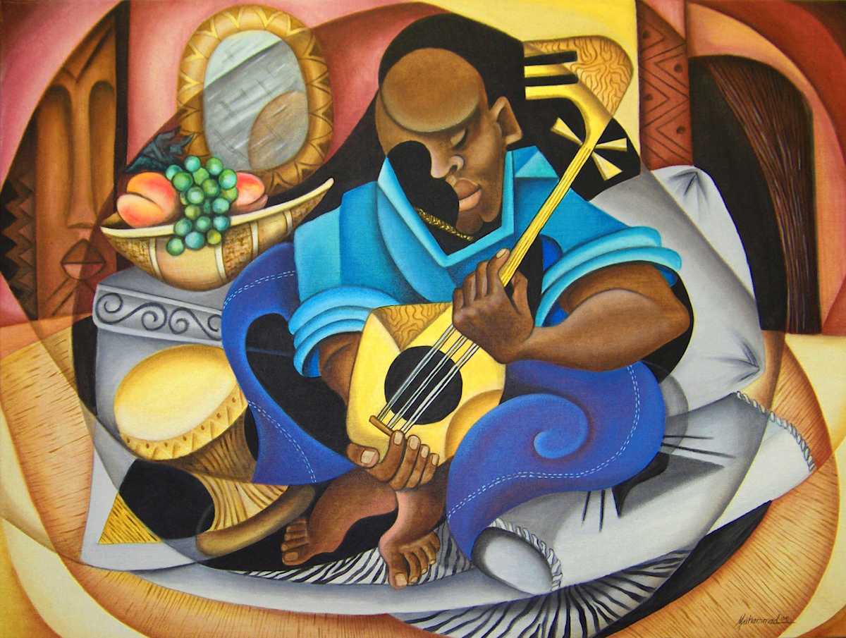 Jeffrey in Jeans by Marcella Hayes Muhammad, Image 1.