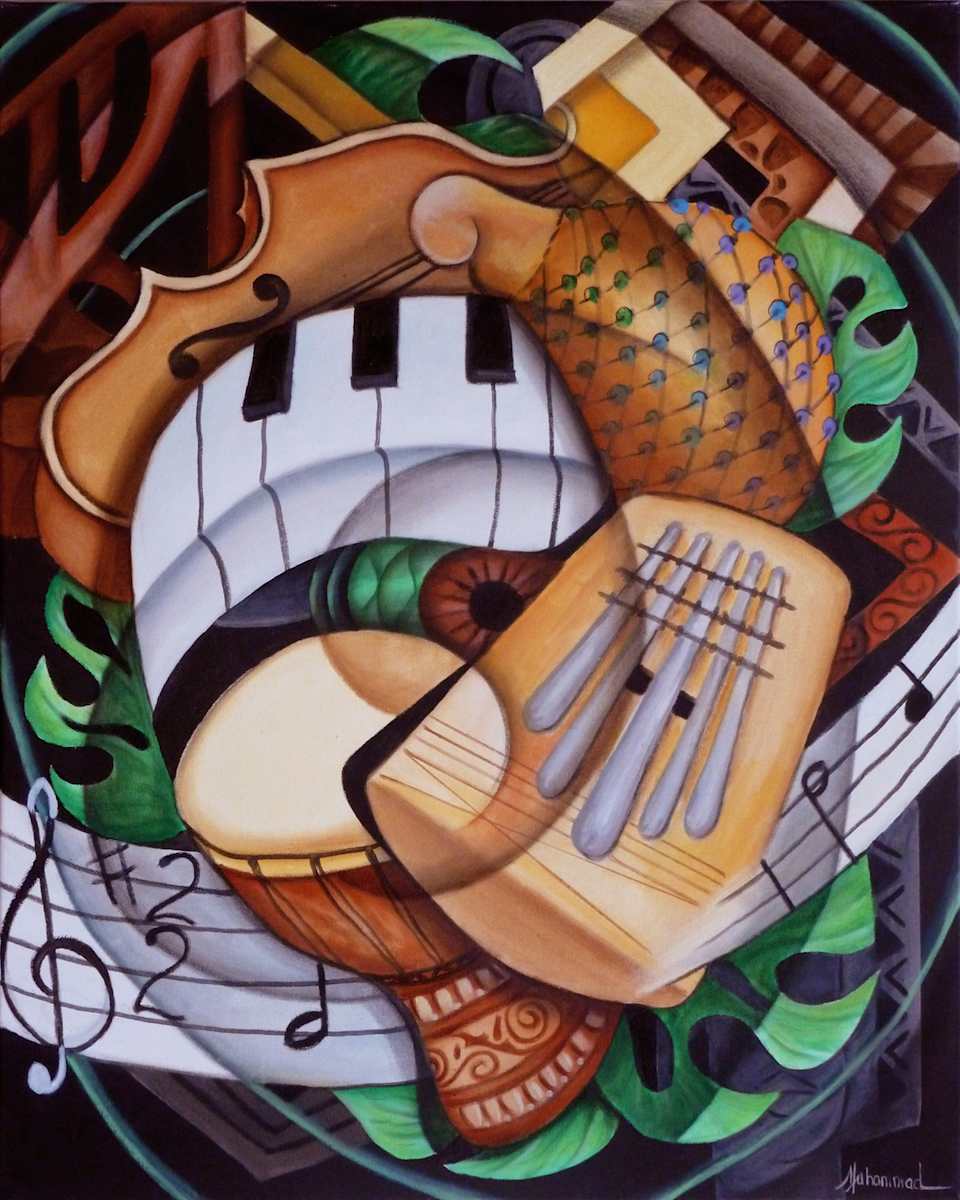 Kalimba Beat by Marcella Hayes Muhammad, Image 1.