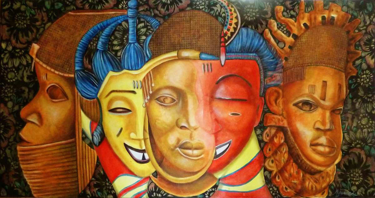 Maruvian Queen Ida by Marcella Hayes Muhammad, Image 1.