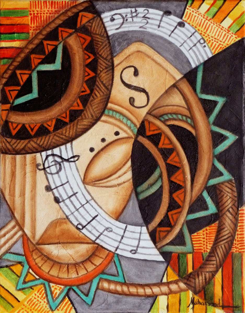 Maruvian Small World 1 by Marcella Hayes Muhammad, Image 1.