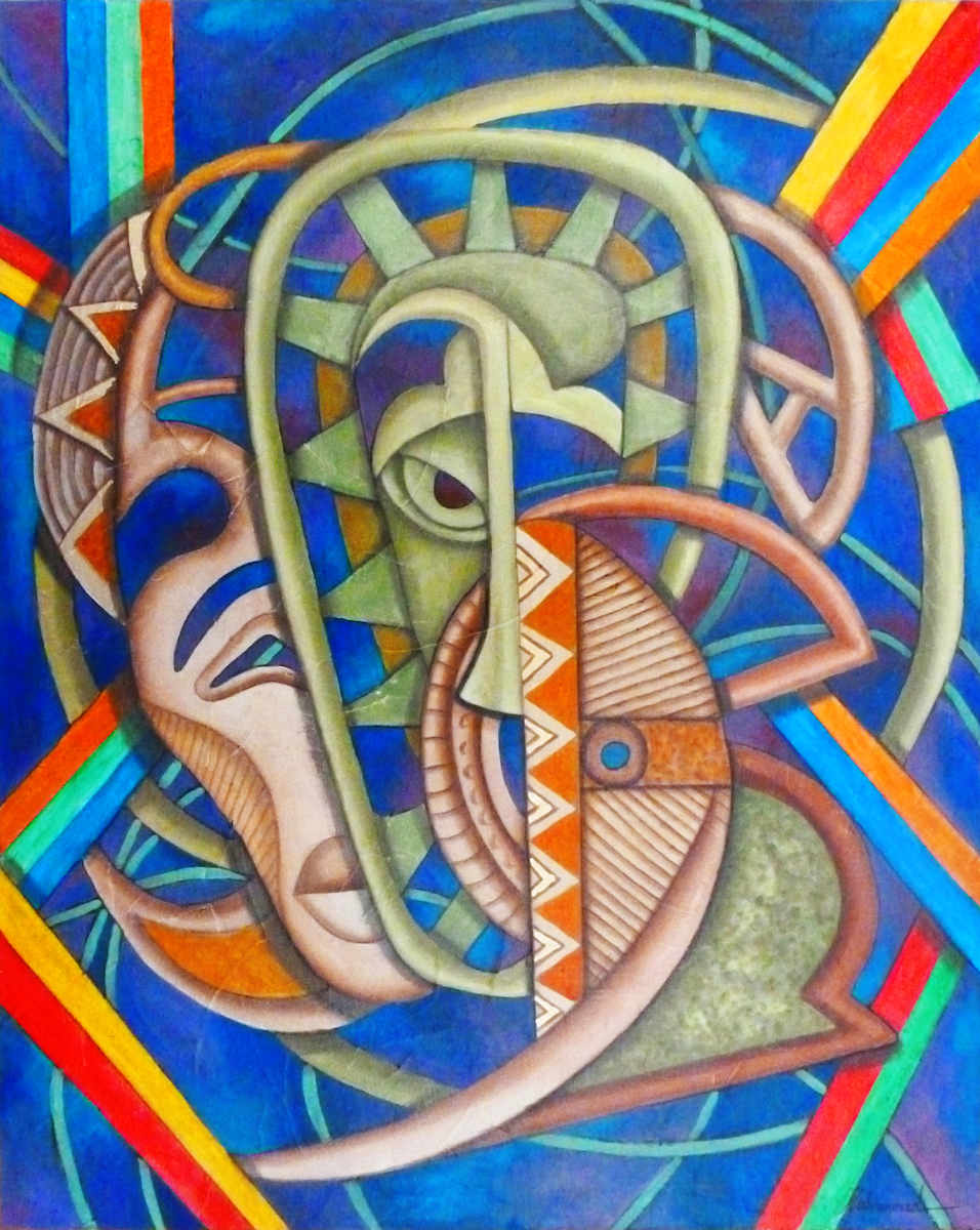 Maruvian Triple Feature by Marcella Hayes Muhammad, Image 1.