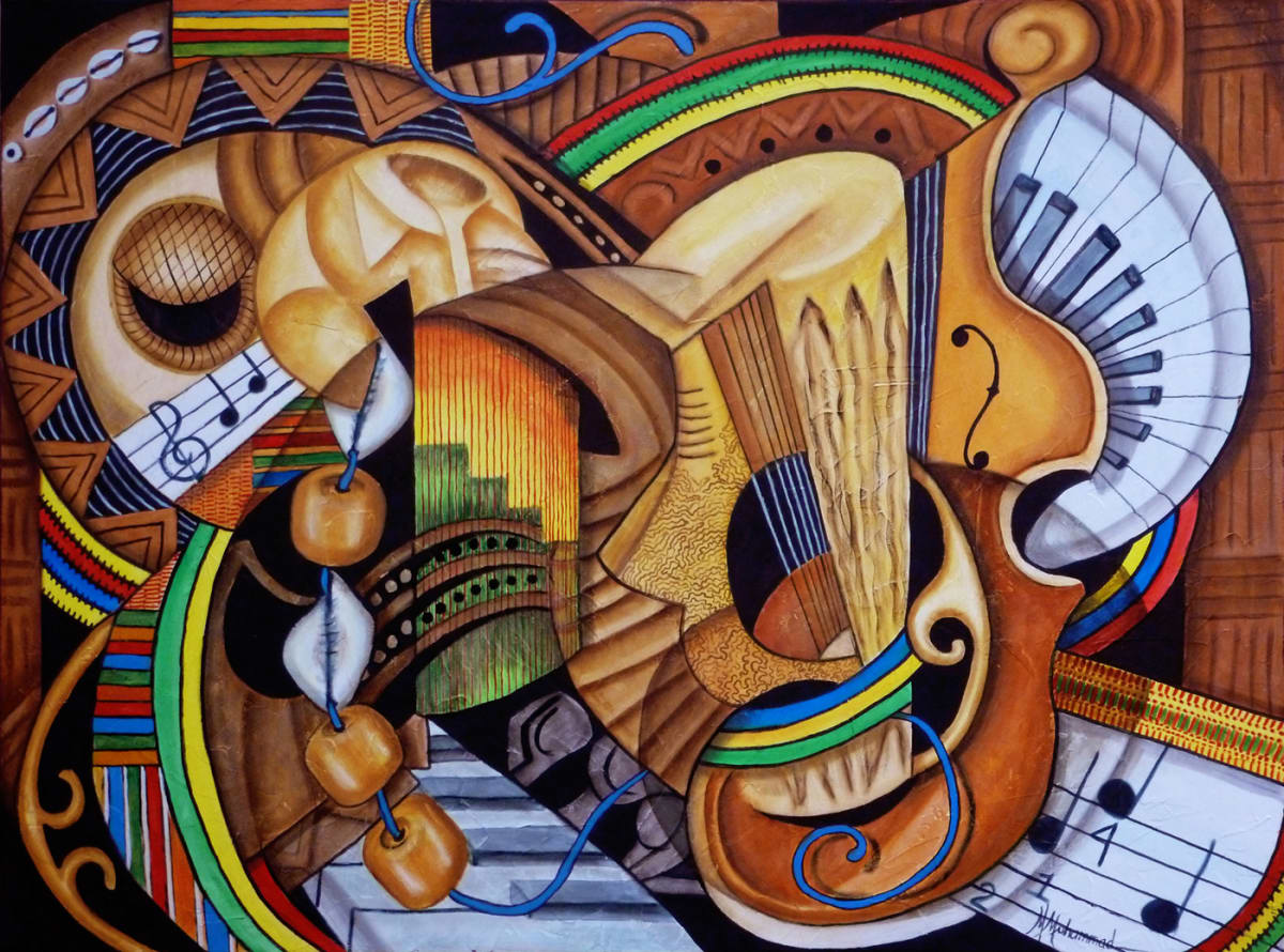 Musical Ties by Marcella Hayes Muhammad, Image 1.