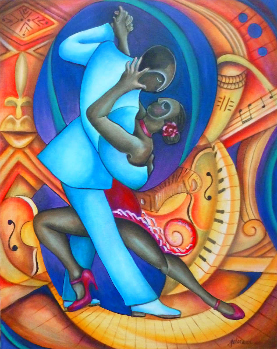Two 2 Tango by Marcella Hayes Muhammad, Image 2.