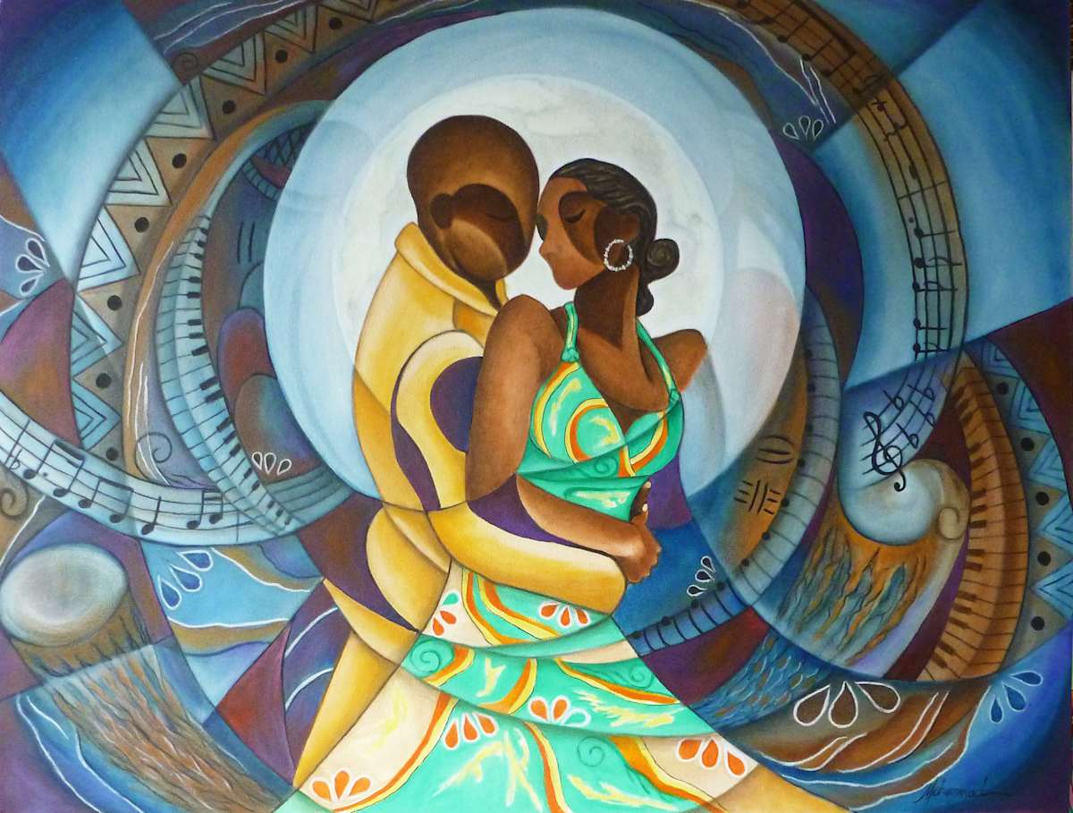 Under This Serious Moonlight by Marcella Hayes Muhammad, Image 2.