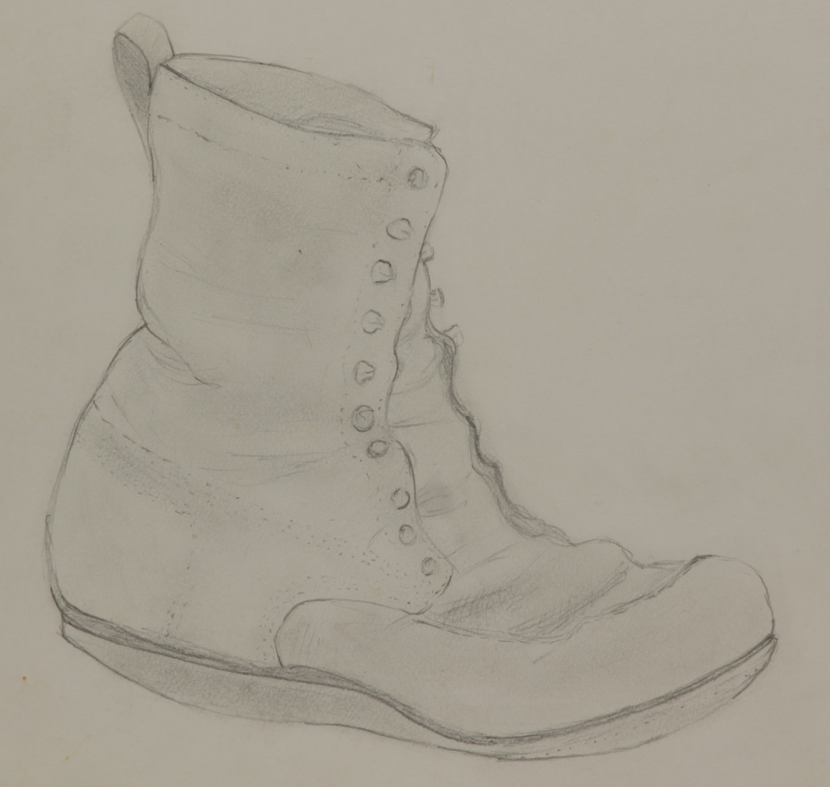 Shading of Old Boot by Carol Zirkle 