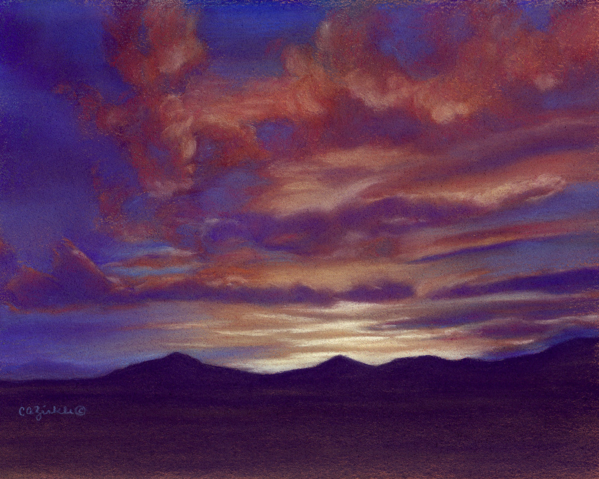 Brilliant End to the Day by Carol Zirkle 
