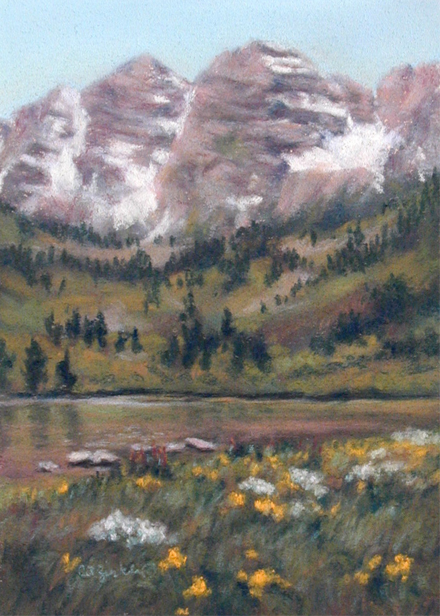 Maroon Bells by Carol Zirkle 