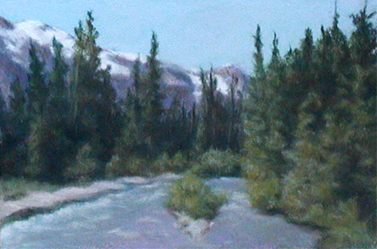 Holden Village River by Carol Zirkle 