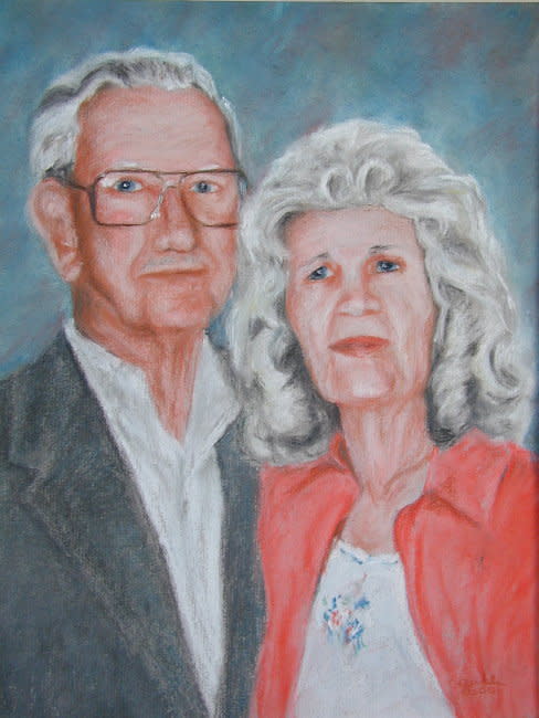 Jacque's Grandparents by Carol Zirkle 
