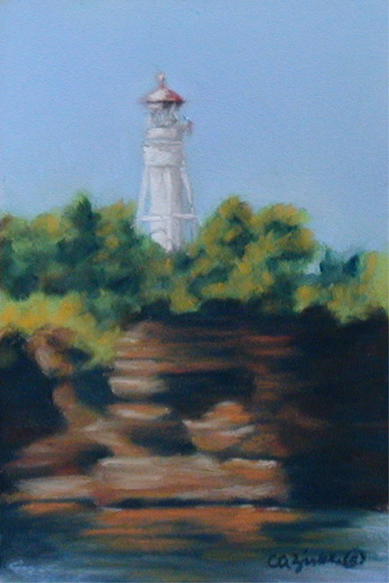 Lake Superior Light House by Carol Zirkle 