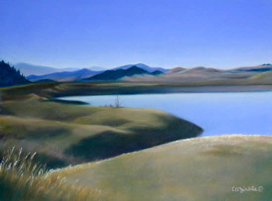 Pond by Checkerboard by Carol Zirkle 