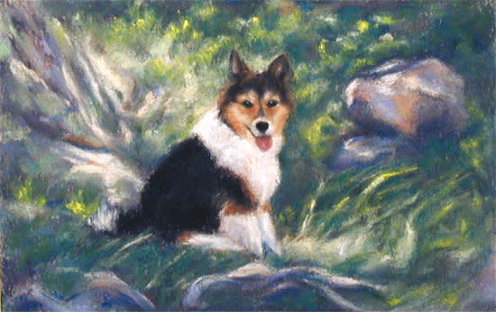 Tessa in Paradise by Carol Zirkle 