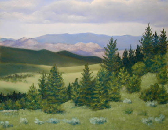 View from the Elk Horns by Carol Zirkle 