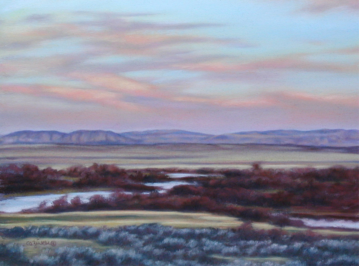 View from River Road by Carol Zirkle 