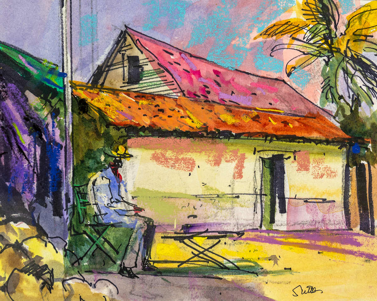 In The Shade, Chiapas by Bill Suttles, Image 1.