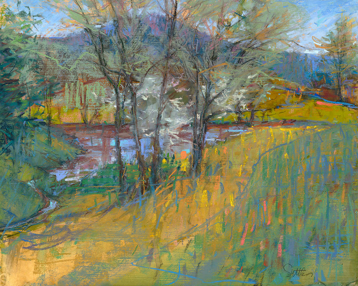 April Pond by SUTTLES ART, Image 1.