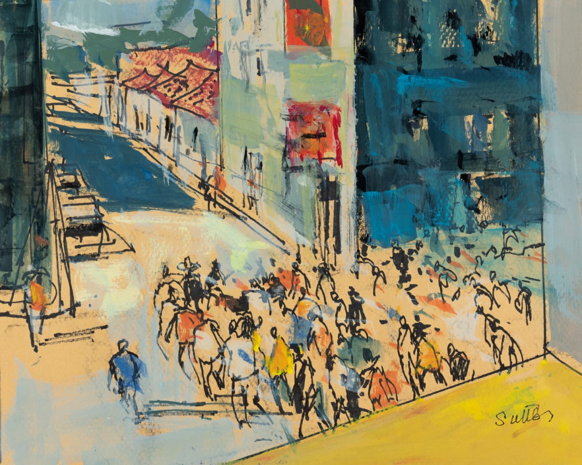 Procession, Chiapas by SUTTLES ART 