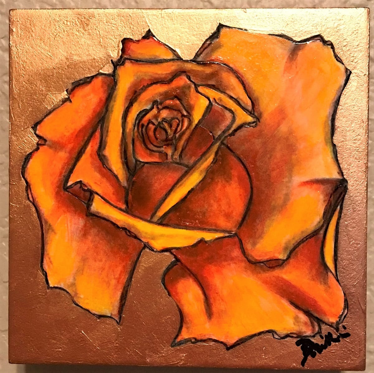 Copper Orange by Brenda Gribbin 