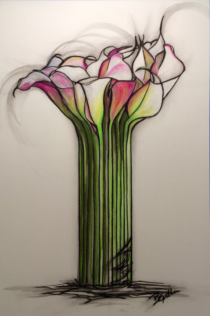 Calla Cadre by Brenda Gribbin 