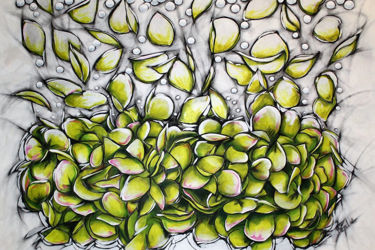 Hydrangea Fizz by Brenda Gribbin 