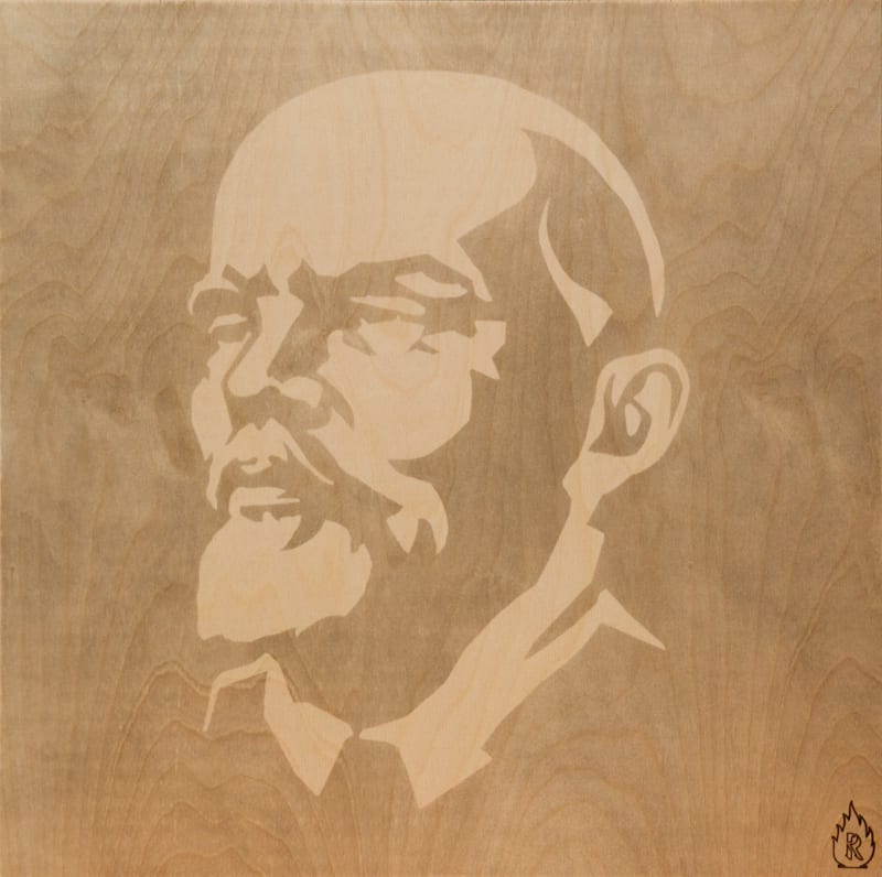 Gold Chains & Champagne - Lenin by Ryan McCann 