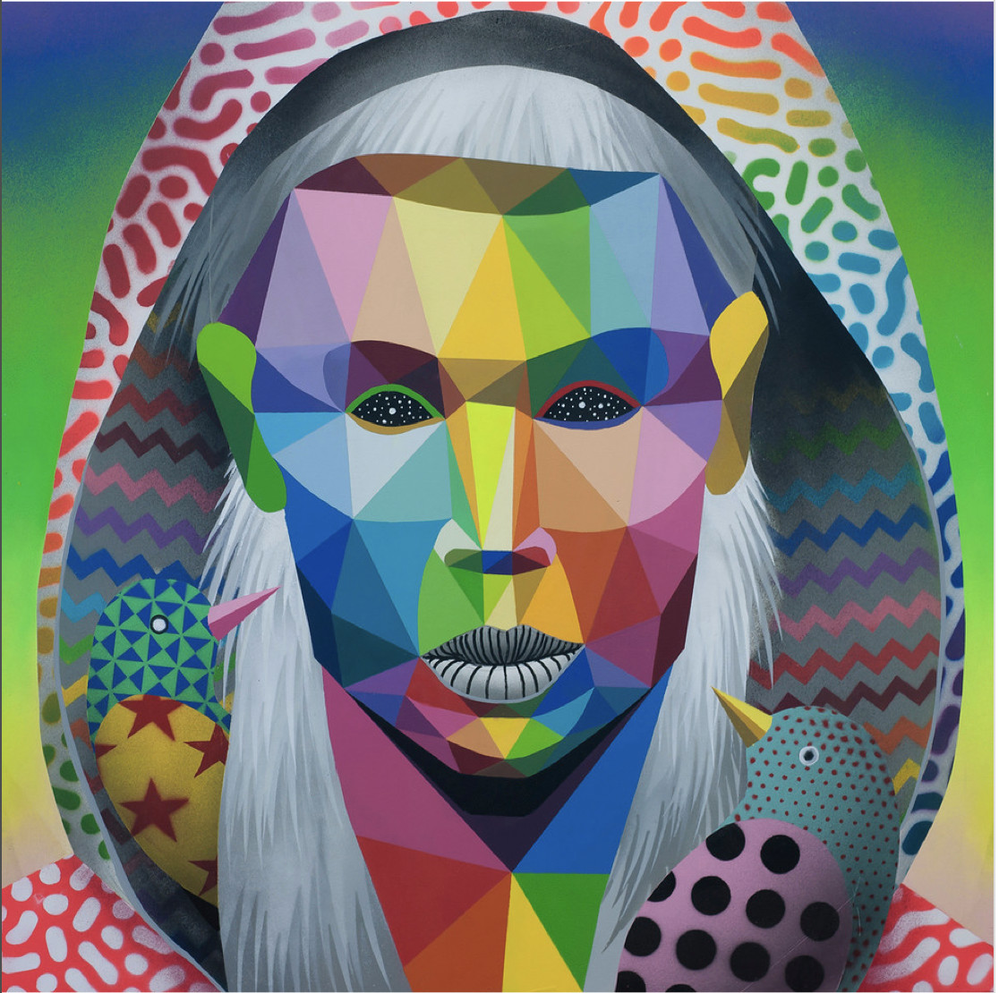 Yolandi’s Birds by Okuda San Miguel 