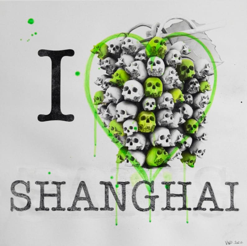 I Love Shanghai by Ludo 