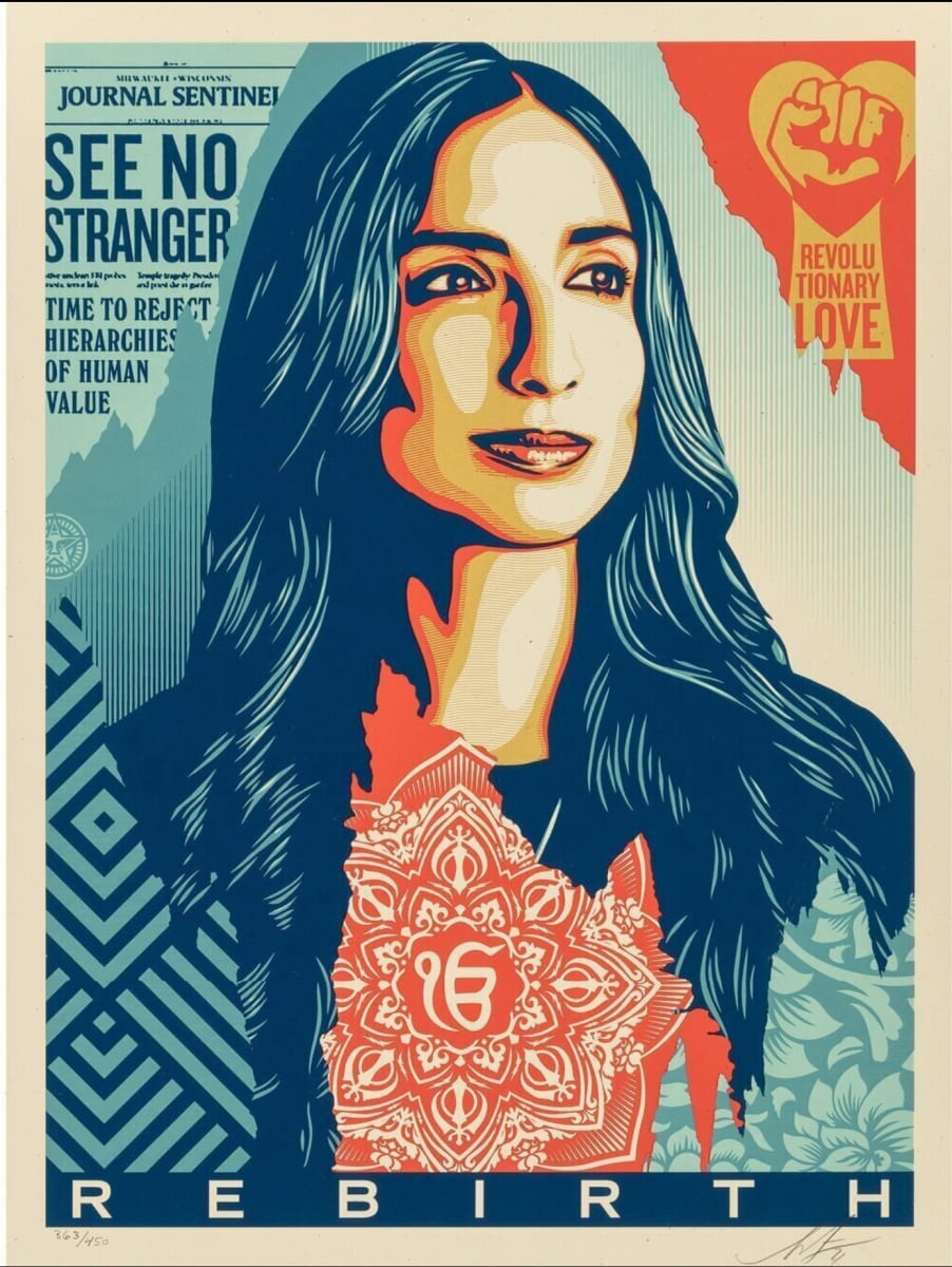 Rebirth, From the Visionary Leaders Series by Shepard  Fairey 