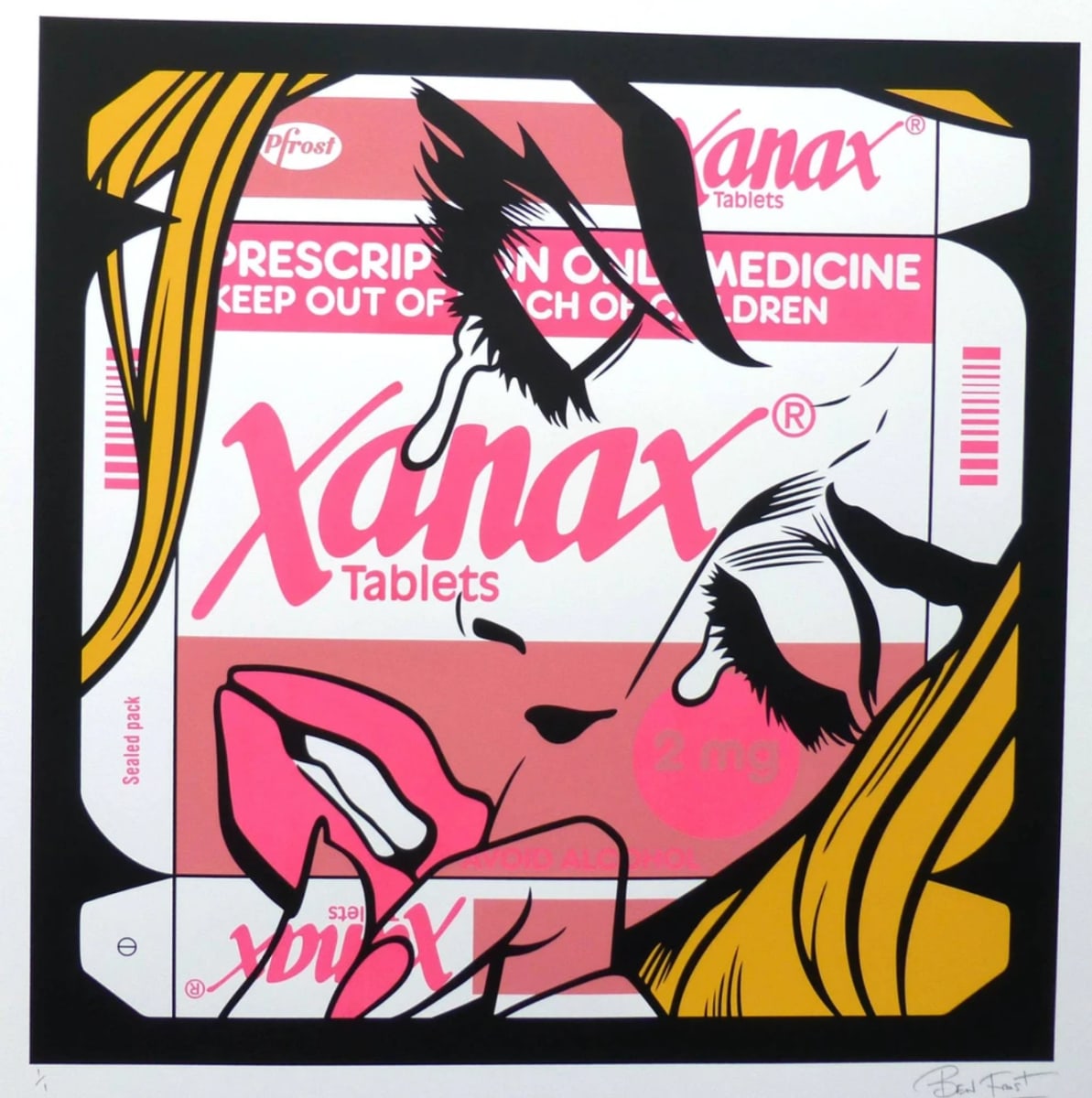 Xanax Unique Variants 10 by Ben Frost 