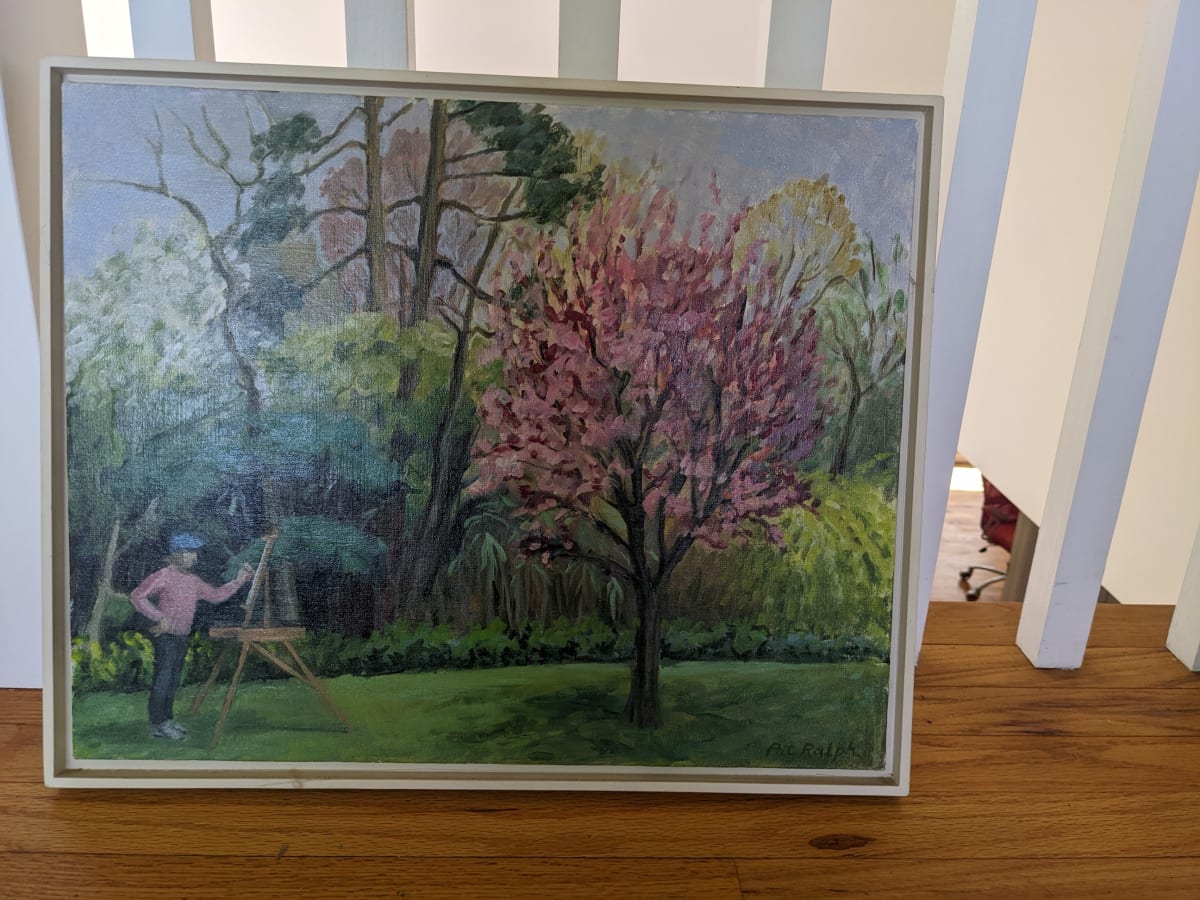 Painting The Plum Tree, Image 1.