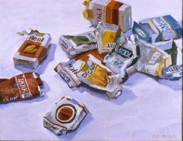 Cigarette Wrappers by Pat Ralph 