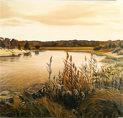 Crab Meadow Inlet by Pat Ralph 