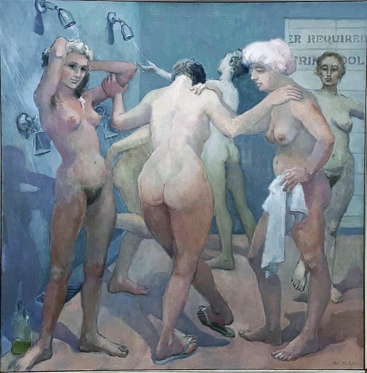 Locker Room st the YWCA by Pat Ralph 