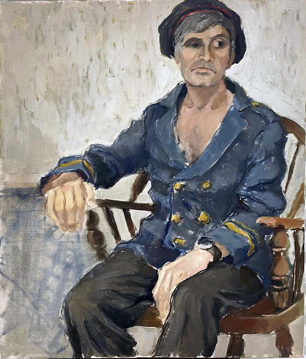 Man with Gold Buttons by Pat Ralph 