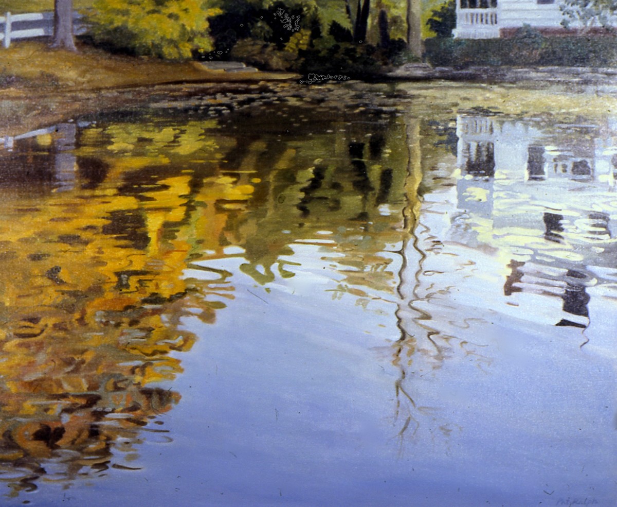 Mill Pond: Autumn Afternoon by Pat Ralph 