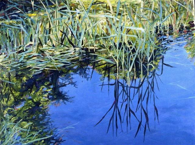 Reeds and Sky by Pat Ralph 