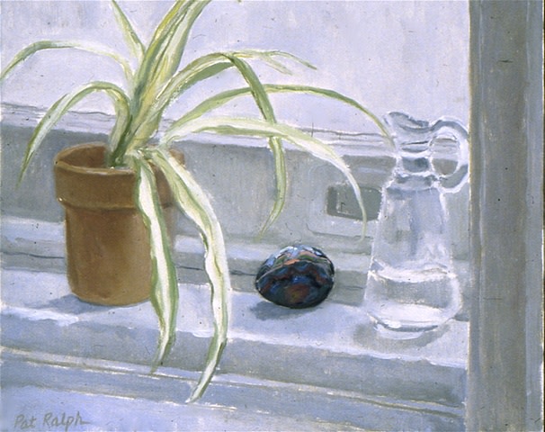 Still Life with Painted Egg by Pat Ralph 