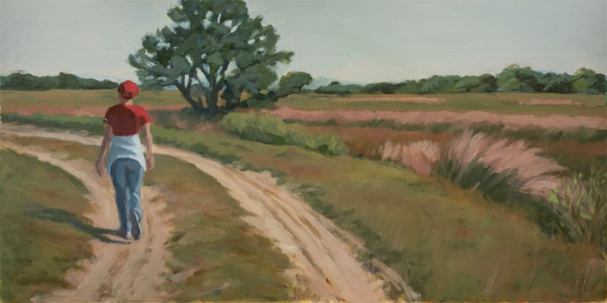 Untitled #307 (Woman on Dirt Road) 