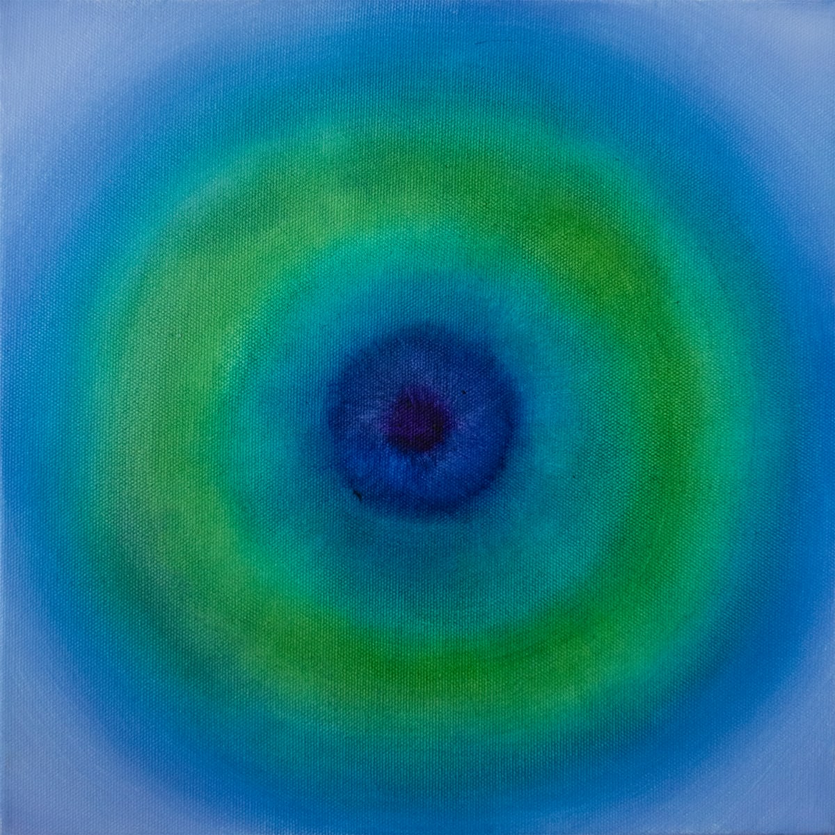 Untitled #334 (Soft Blue Target) 