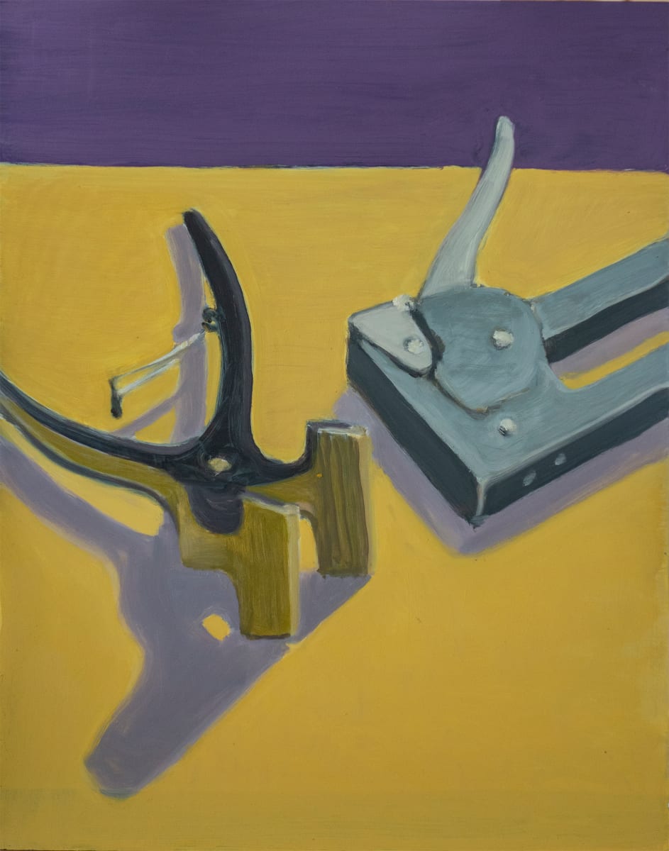 Untitled #329 (Stapler with Canvas Pliers) 
