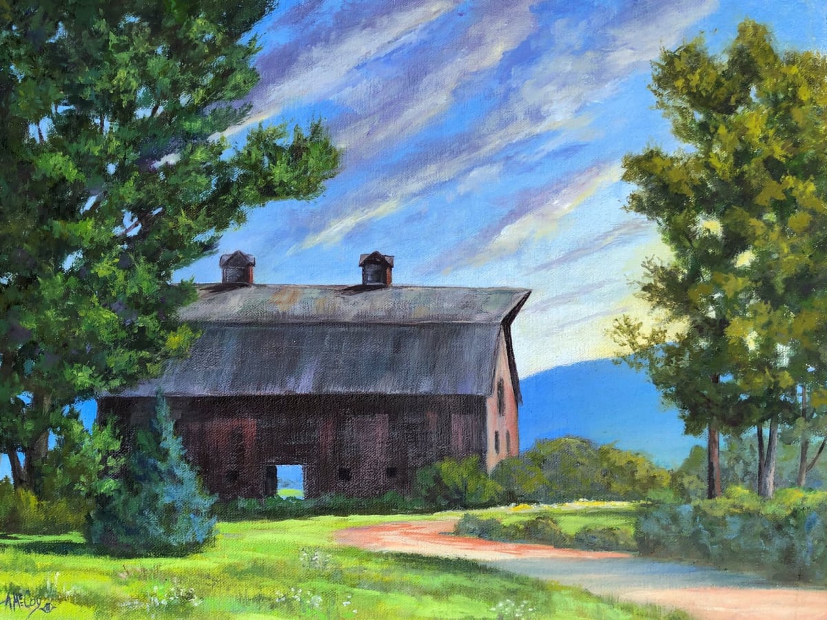 Blasdel Barn by Annie McCoy 