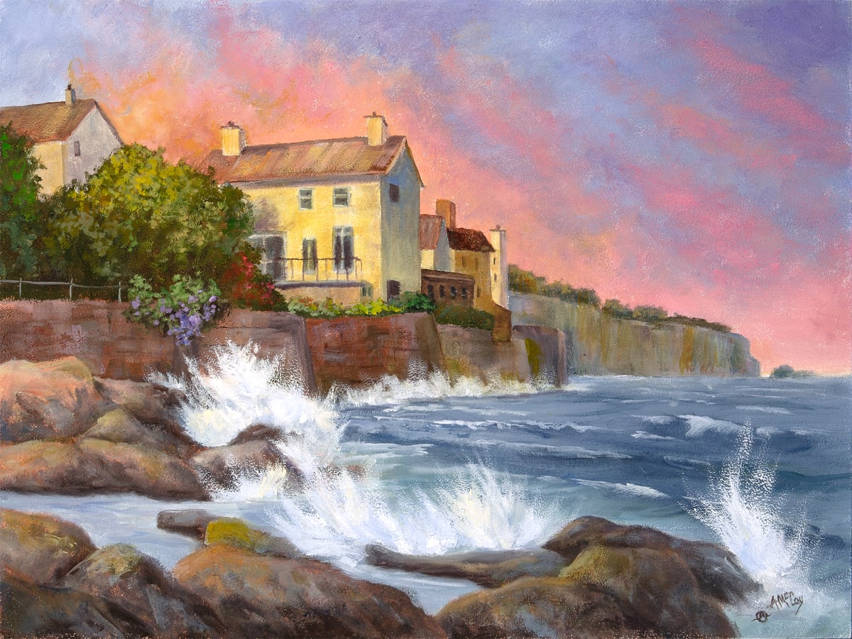 Crashing, after Johannes Vloothius by Annie McCoy 