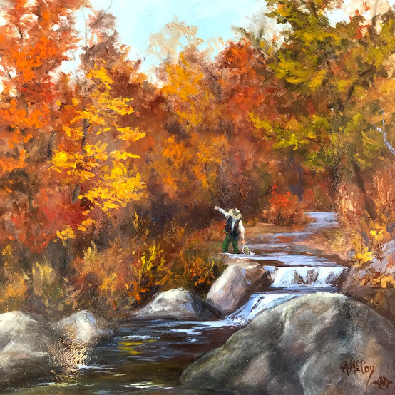 Fall on Rose Creek by Annie McCoy 