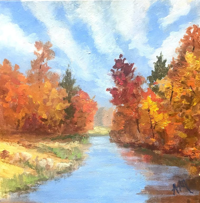 Hot Fall Afternoon by Annie McCoy 