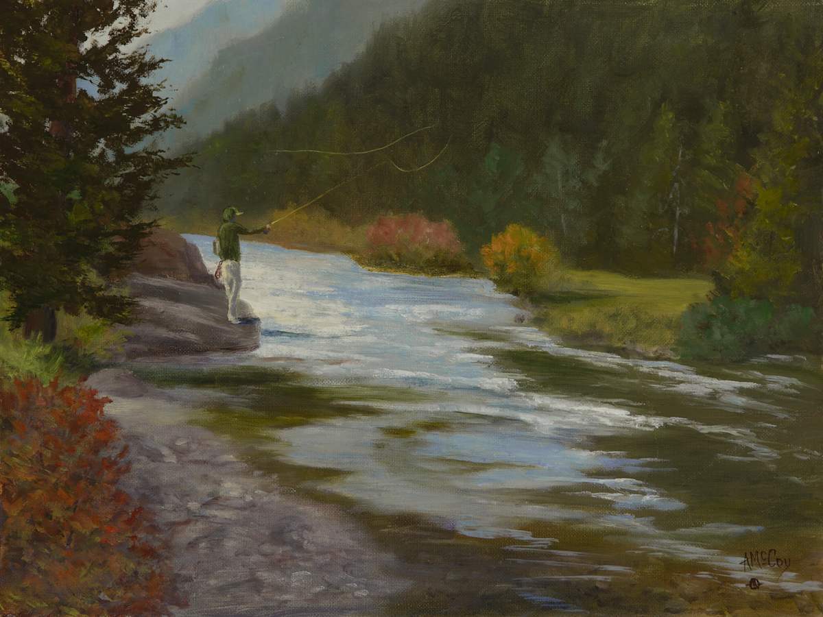 Light on the Rapids by Annie McCoy, Image 1.